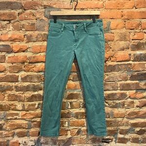 DL1961 Toni High Rise Crop Sage Jeans - Size 29